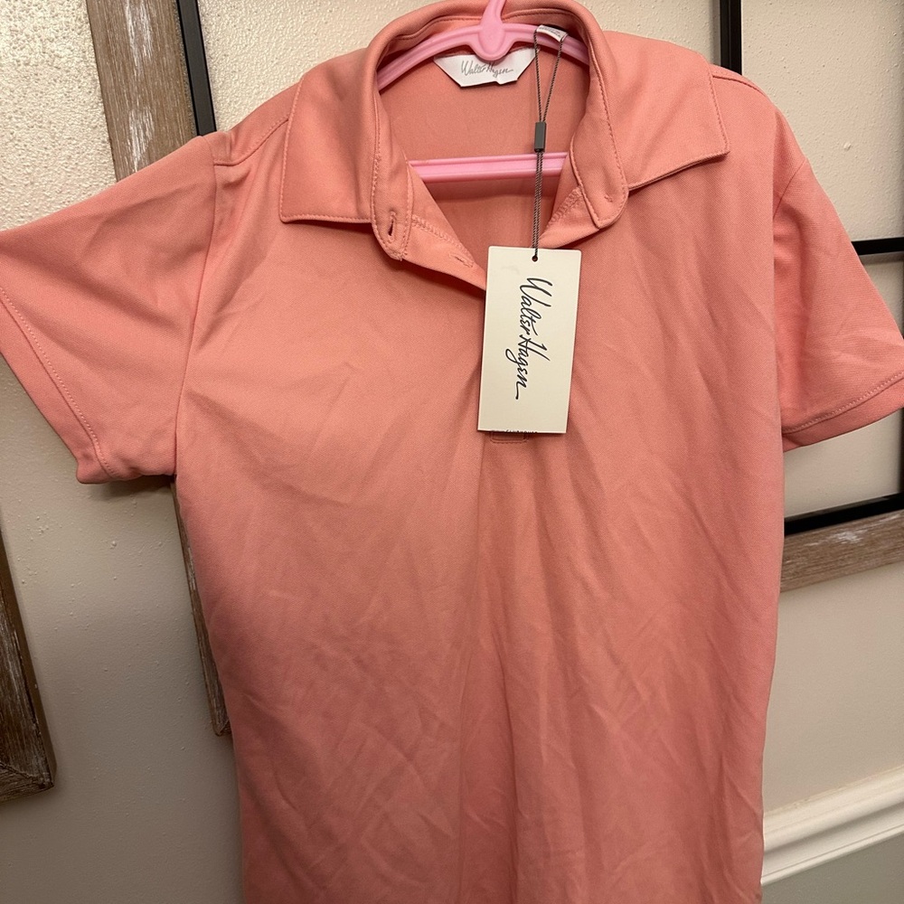 Walter Hagen Pink Button Down Shirt